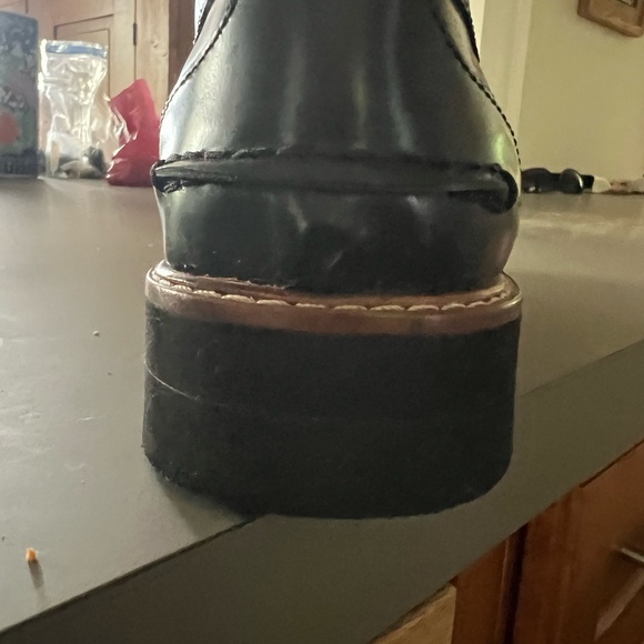 Coach blue leather loafers - Picture 3 of 6